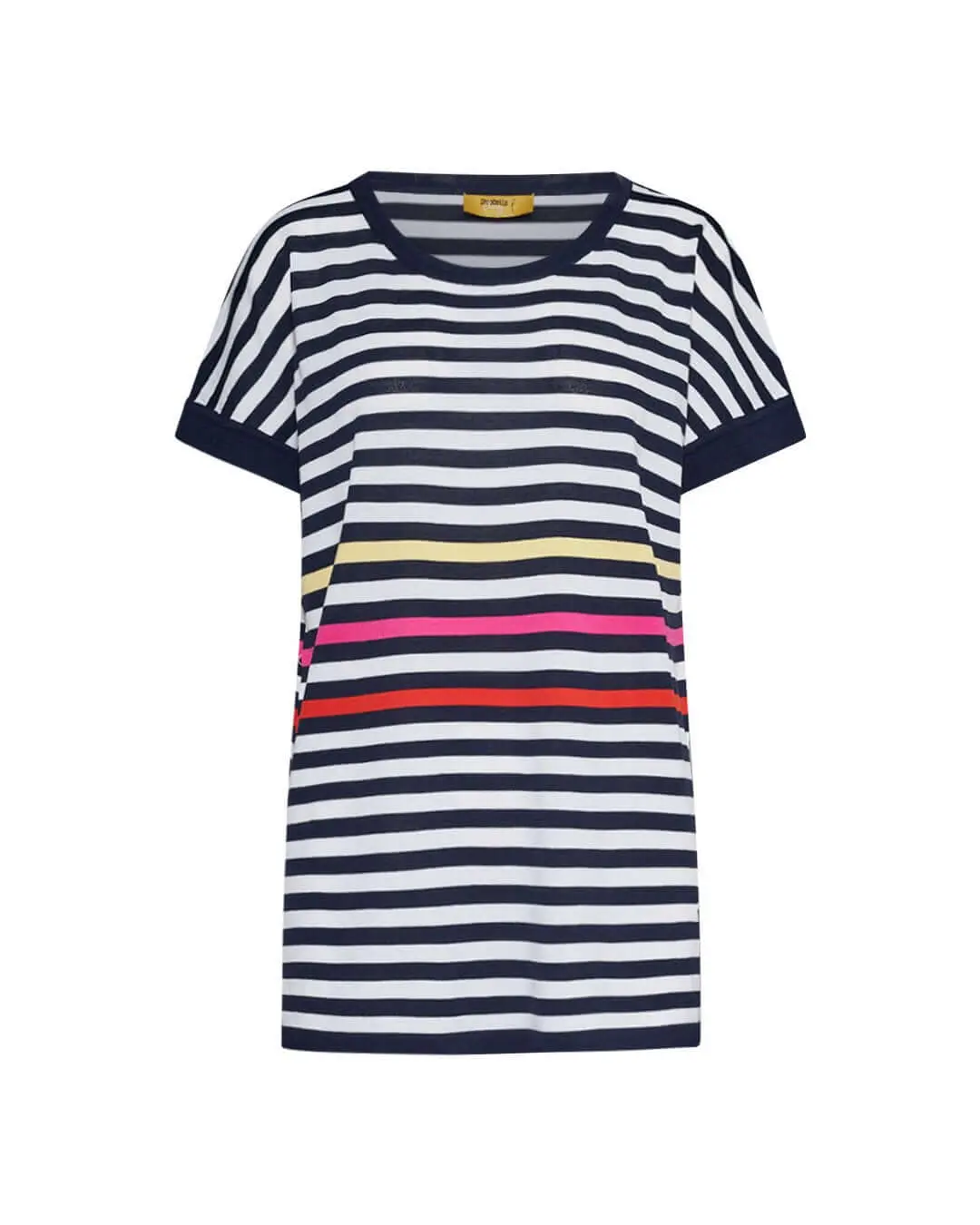 Maglia in fantasia righe BLUE NAVY
