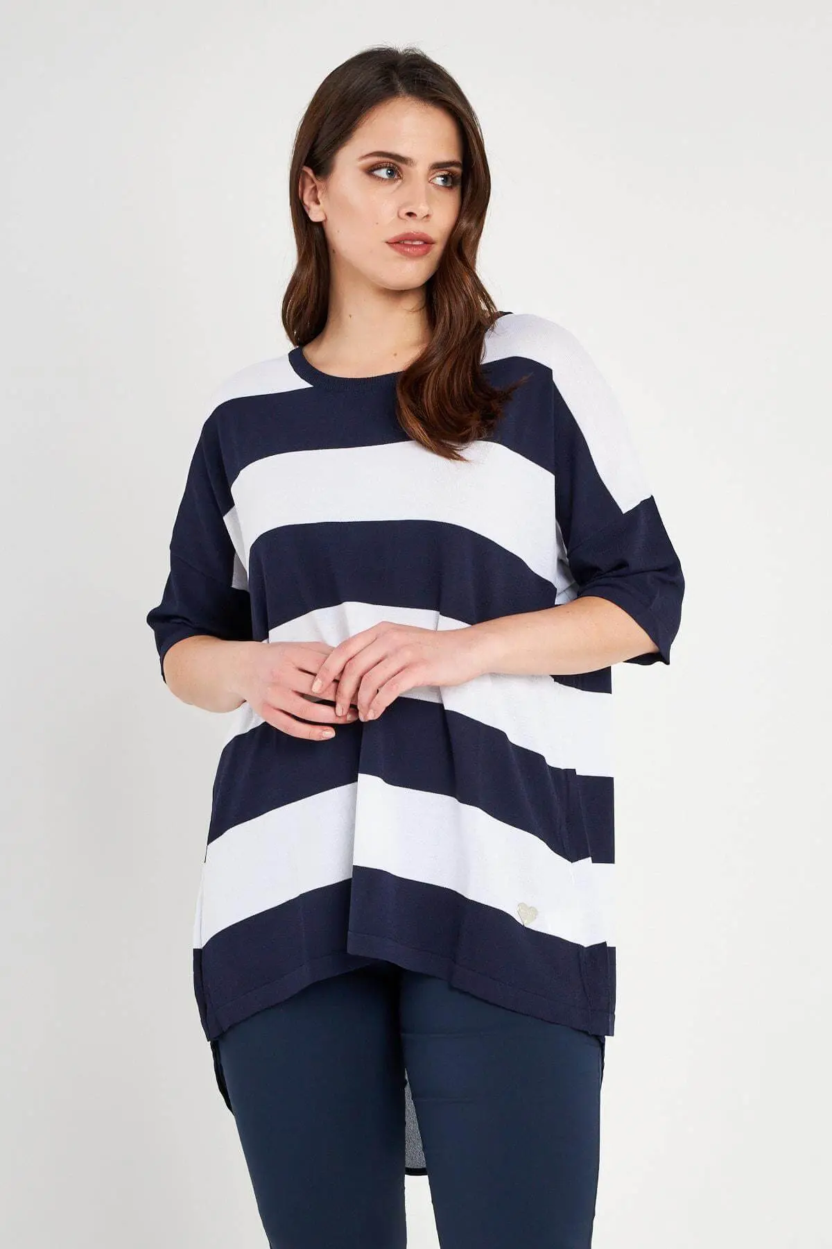Maglia righe BLUE NAVY - Image 3