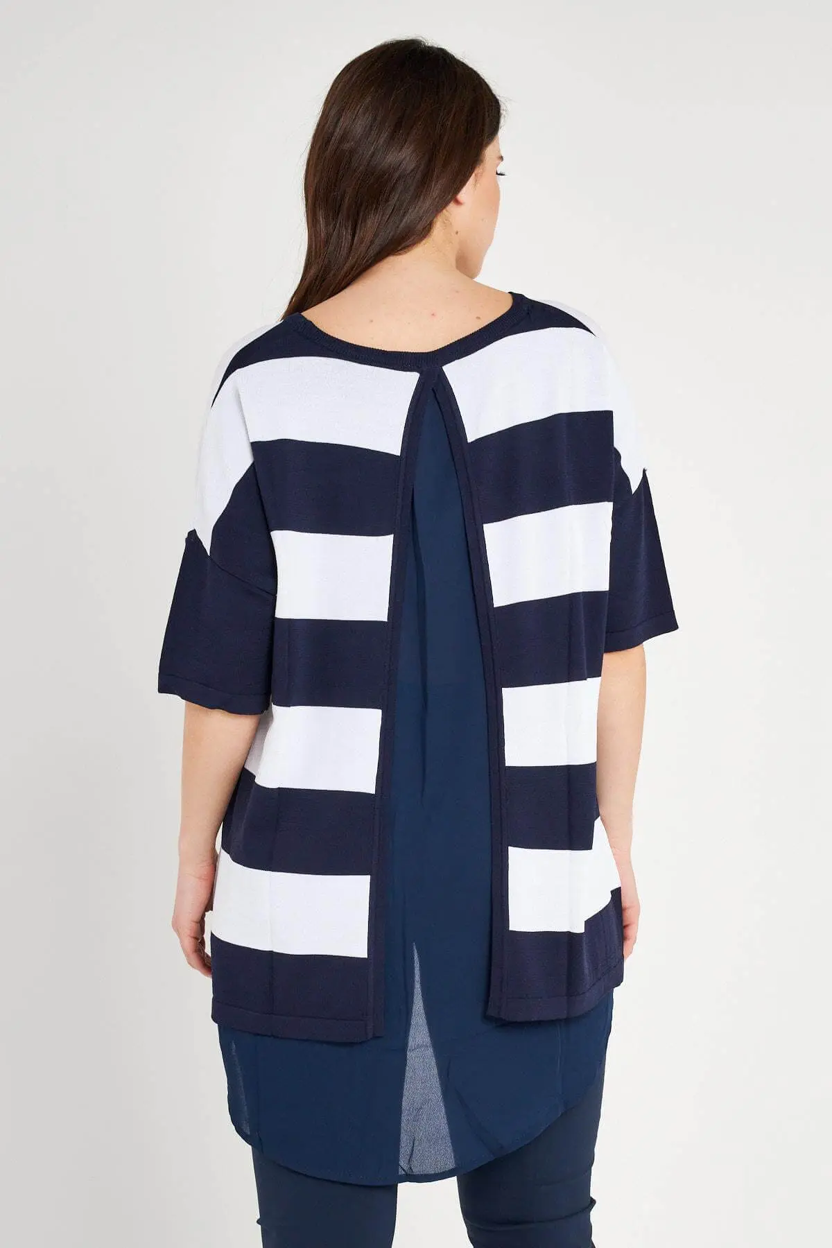 Maglia righe BLUE NAVY - Image 4