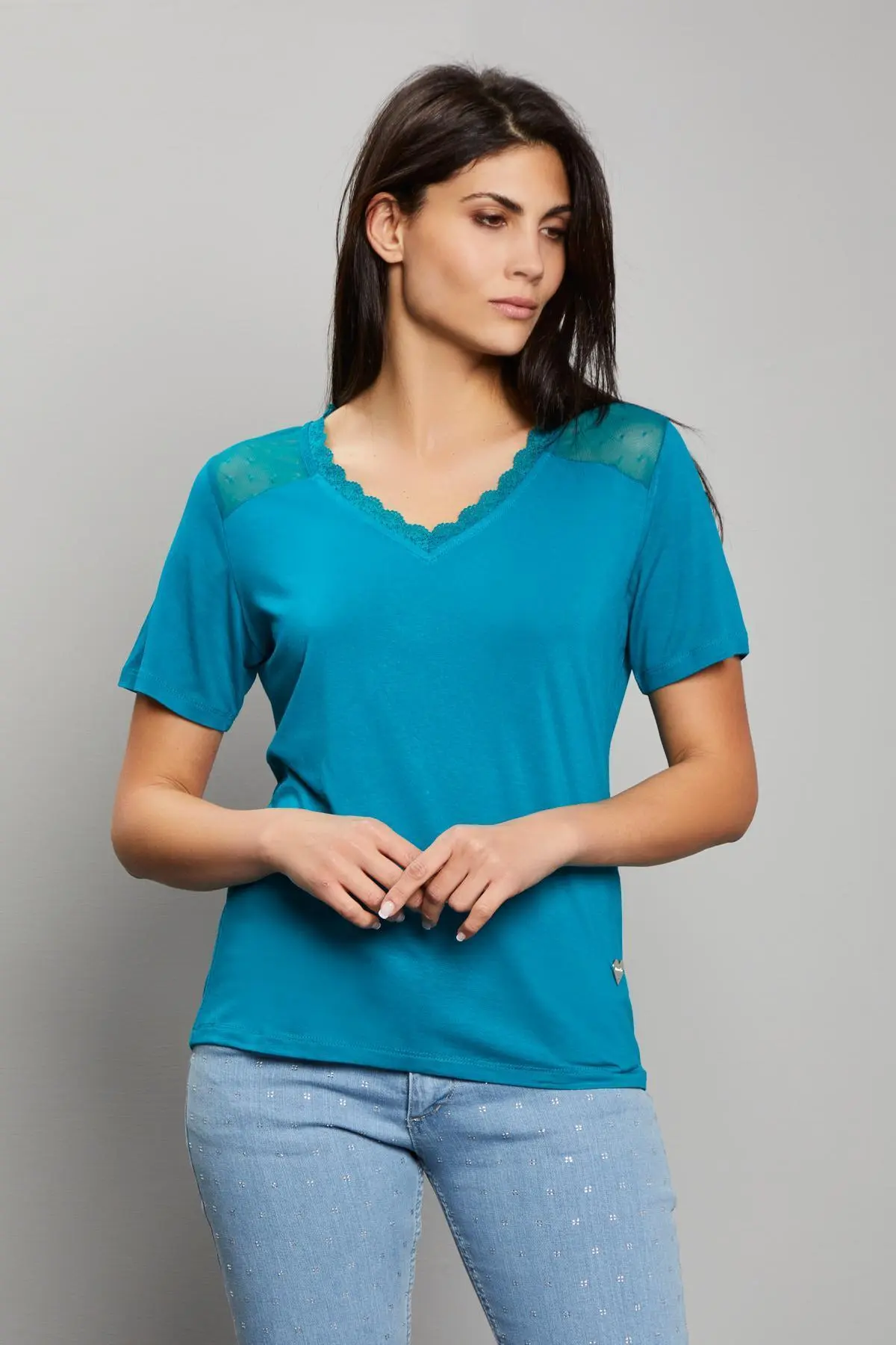 Maglia in tulle OTTANIO - Image 3