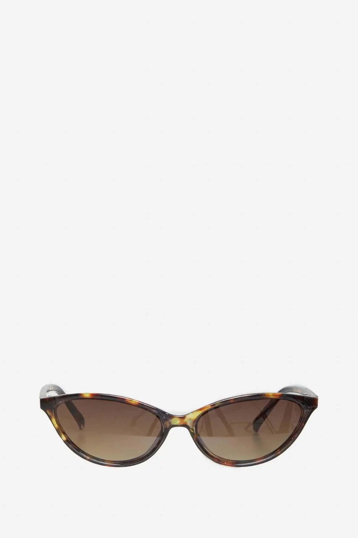 OCCHIALI CAT-EYE MARRONE