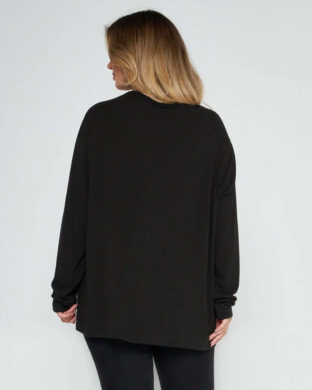 Maglia in fantasia NERO-GRIGIO - Image 4