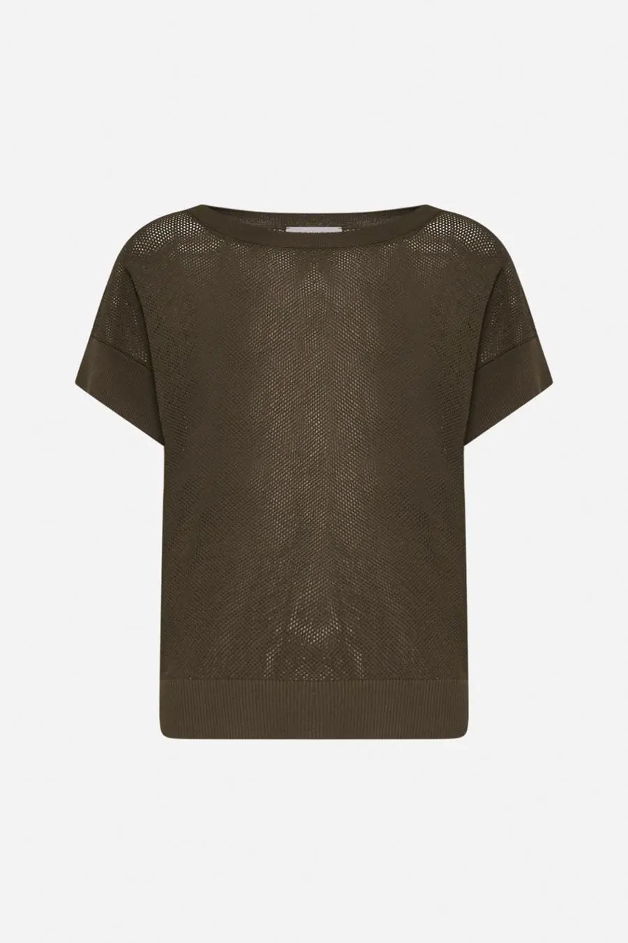 Maglia con trasparenza MILITARE - Image 2