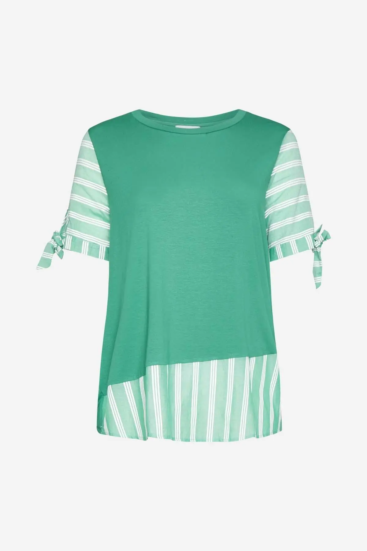 Maglia unito a righe VERDE - Image 2