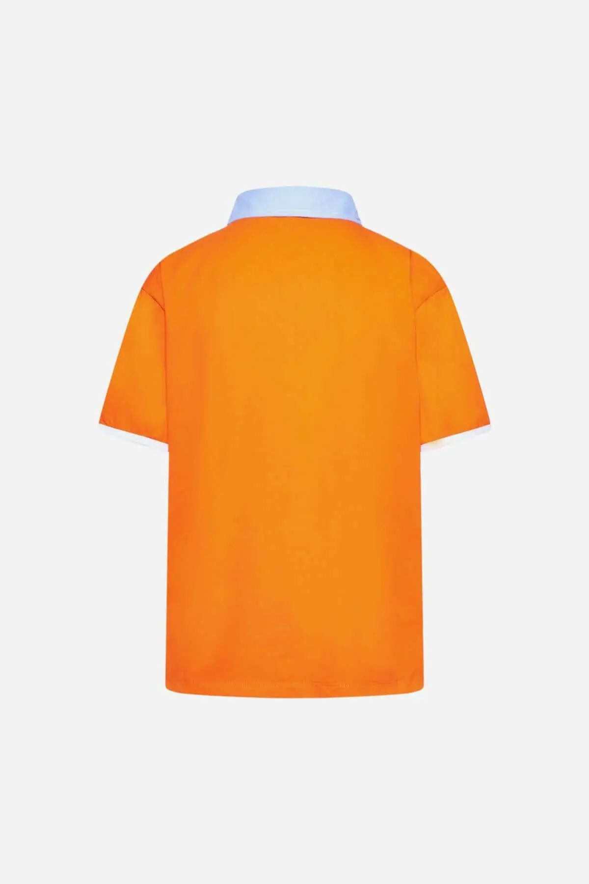 Maglia polo con bottoncini ORANGE - Image 3