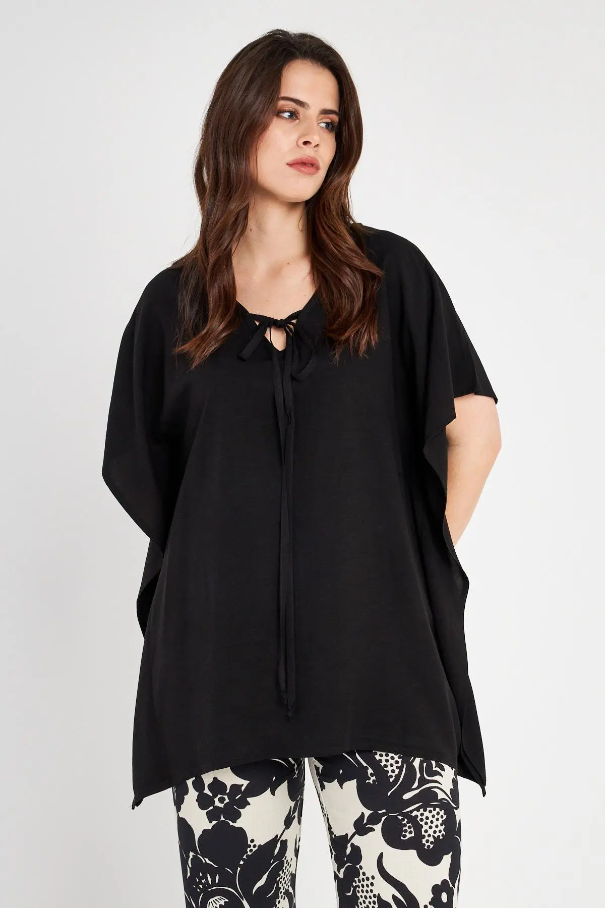 CASACCA BASIC IN LINO NERO - Image 2
