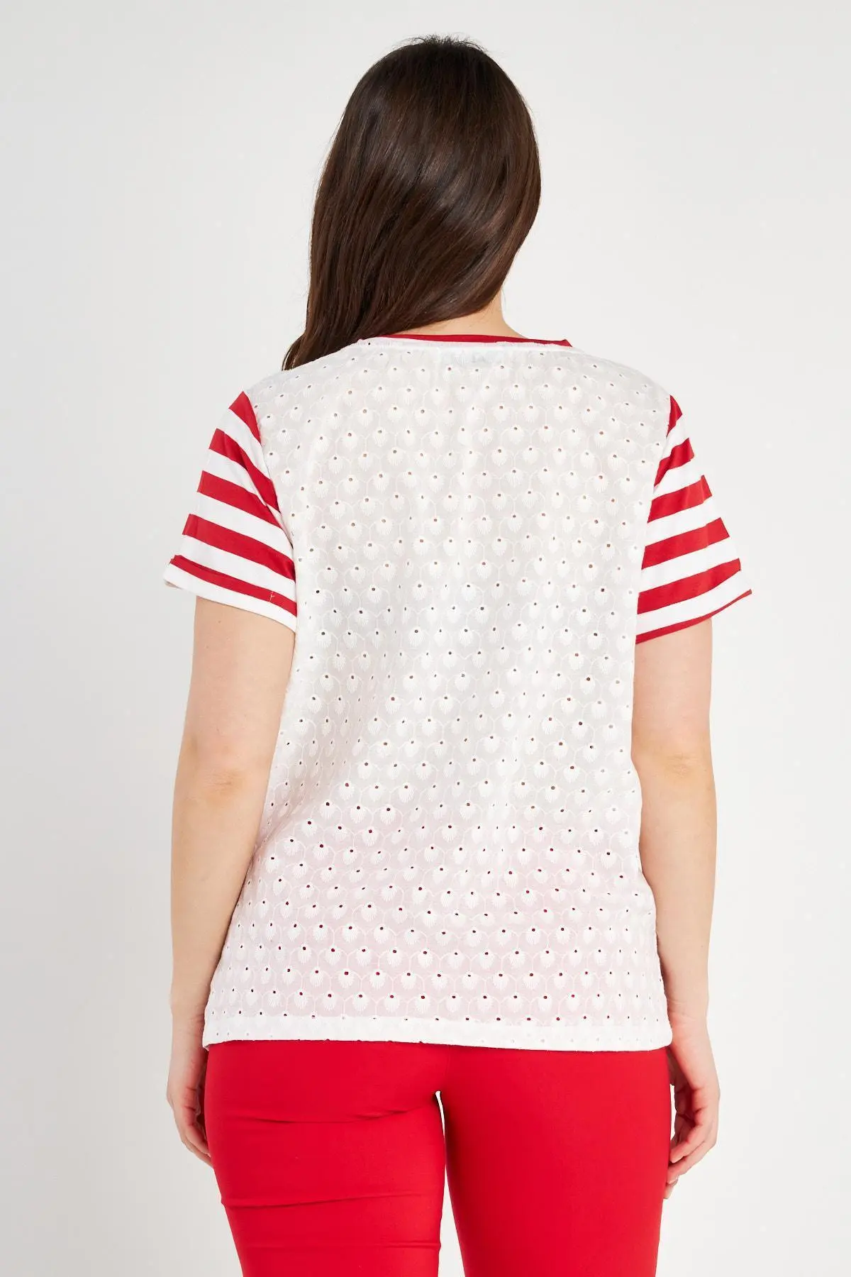 Maglia righe ROSSO - Image 5