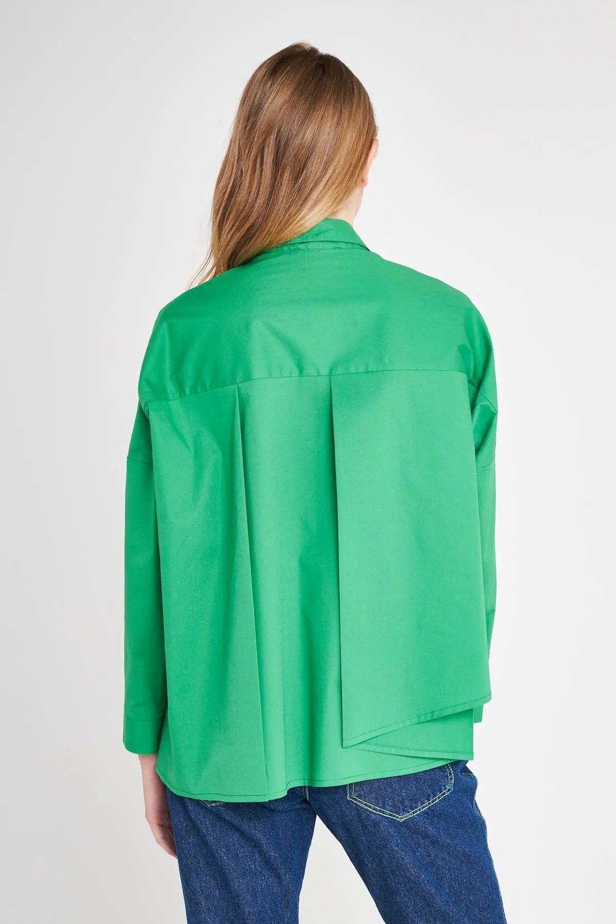 Camicia over VERDE BANDIERA - Image 5