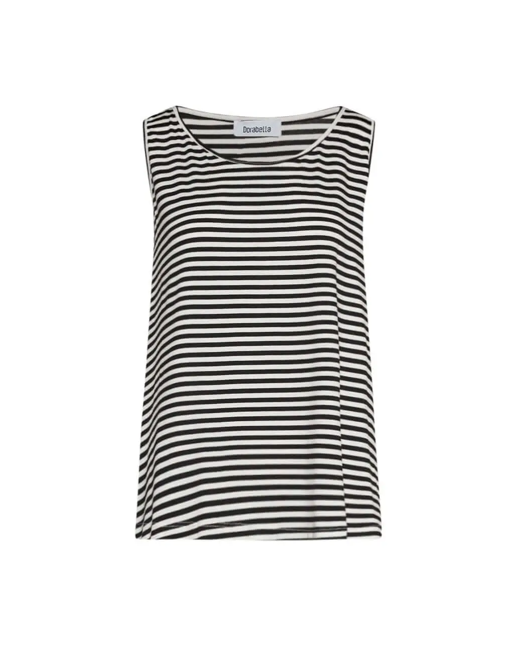 Canotta basic righe LATTE