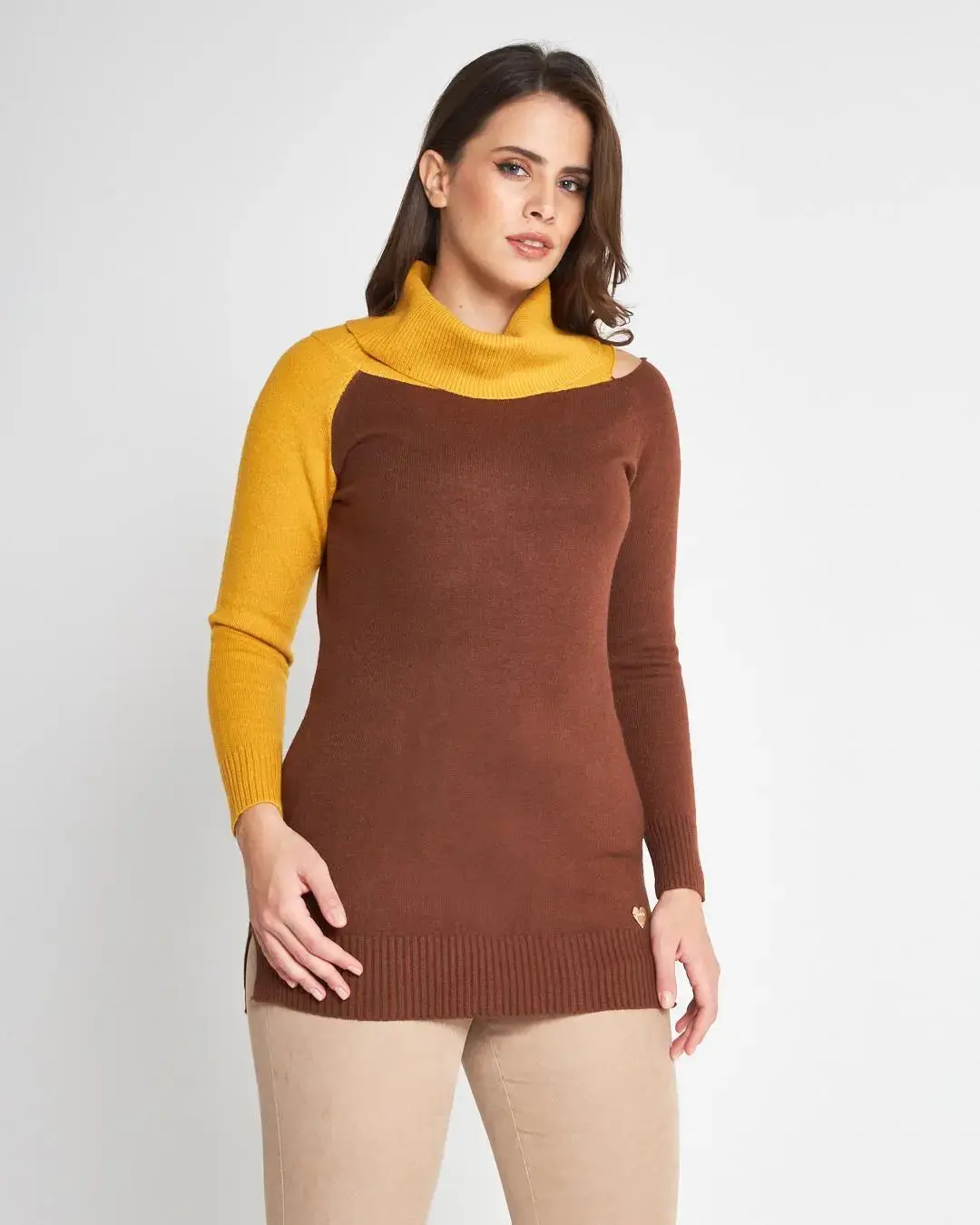 Maglia cut out CACAO - Image 2
