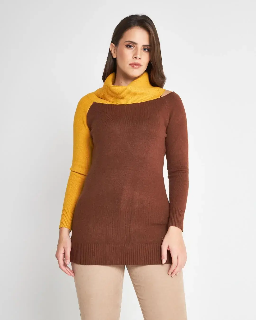 Maglia cut out CACAO - Image 3