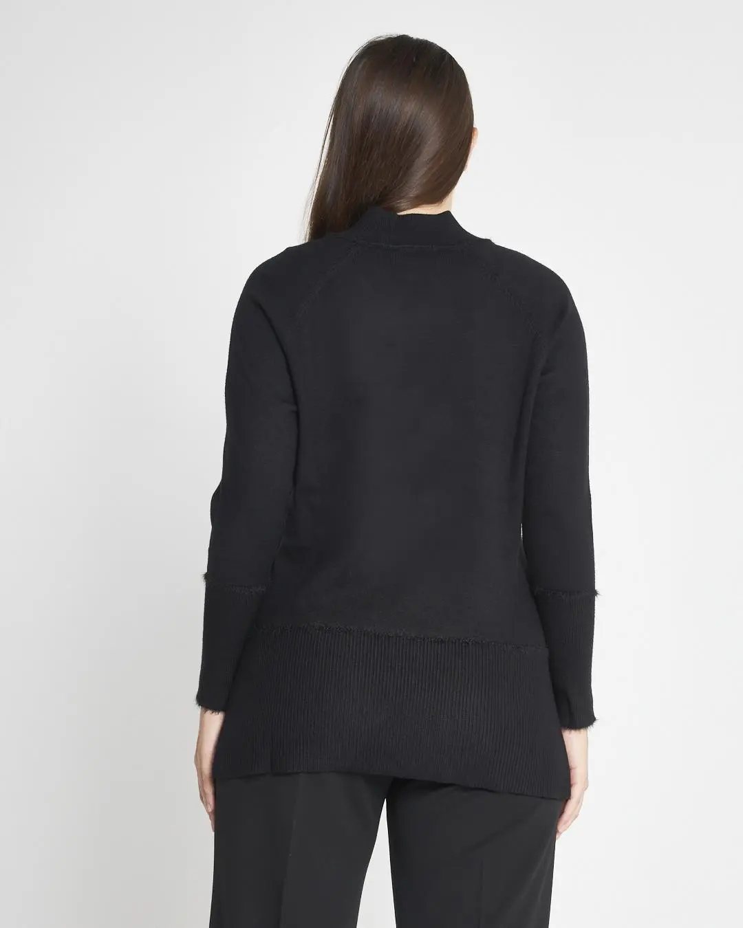 Maglia scollo V NERO - Image 5