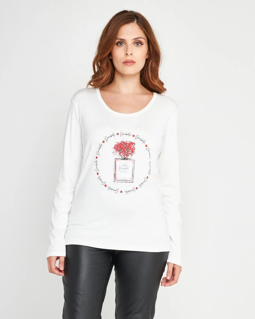 Maglia stampa profumo OFF WHITE