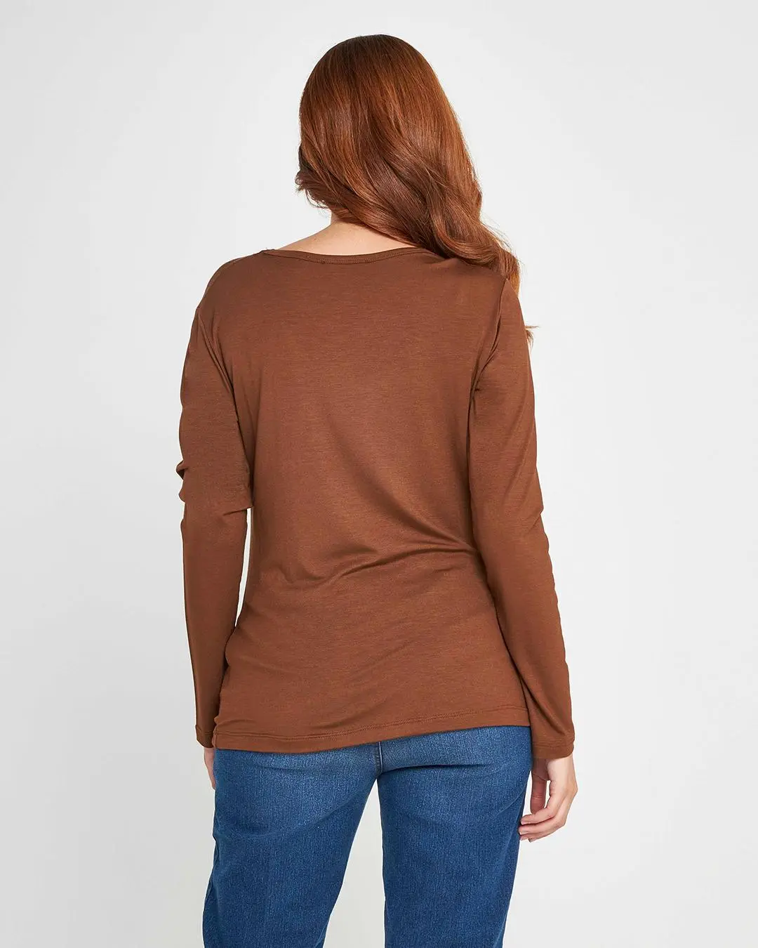 Maglia stampa woman Marrone - Image 4