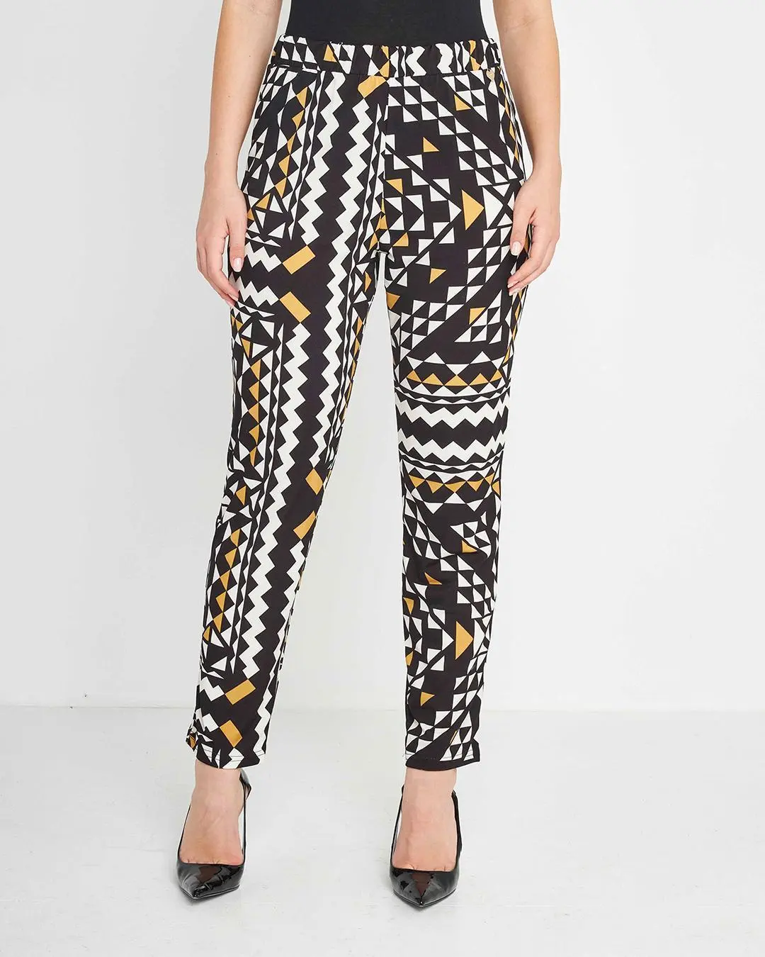 Pantalone geometrico Nero