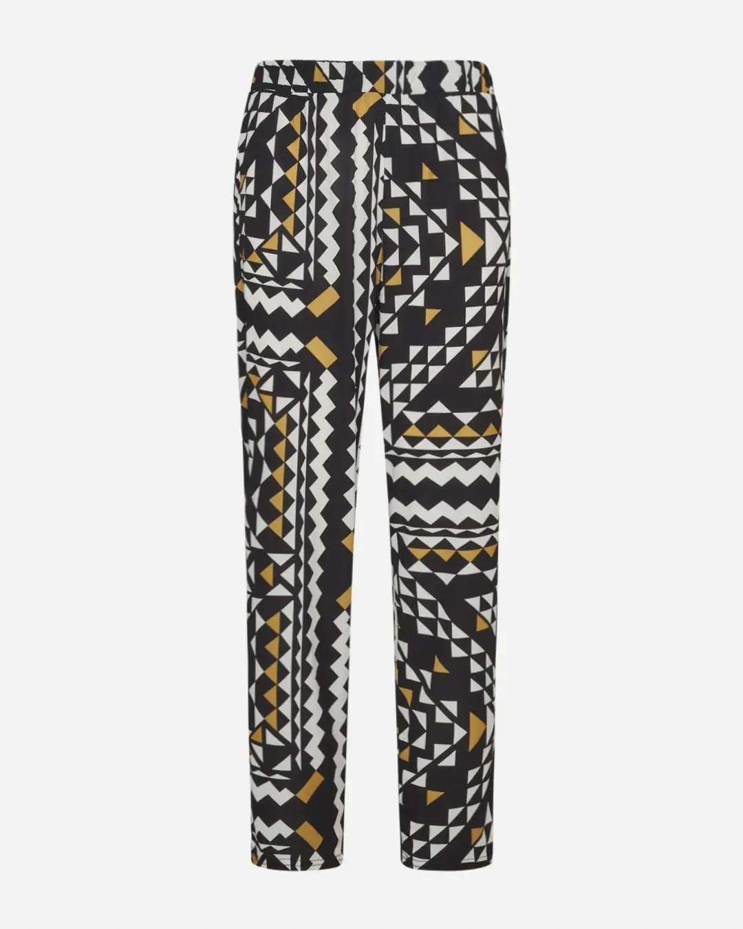 Pantalone geometrico Nero - Image 2
