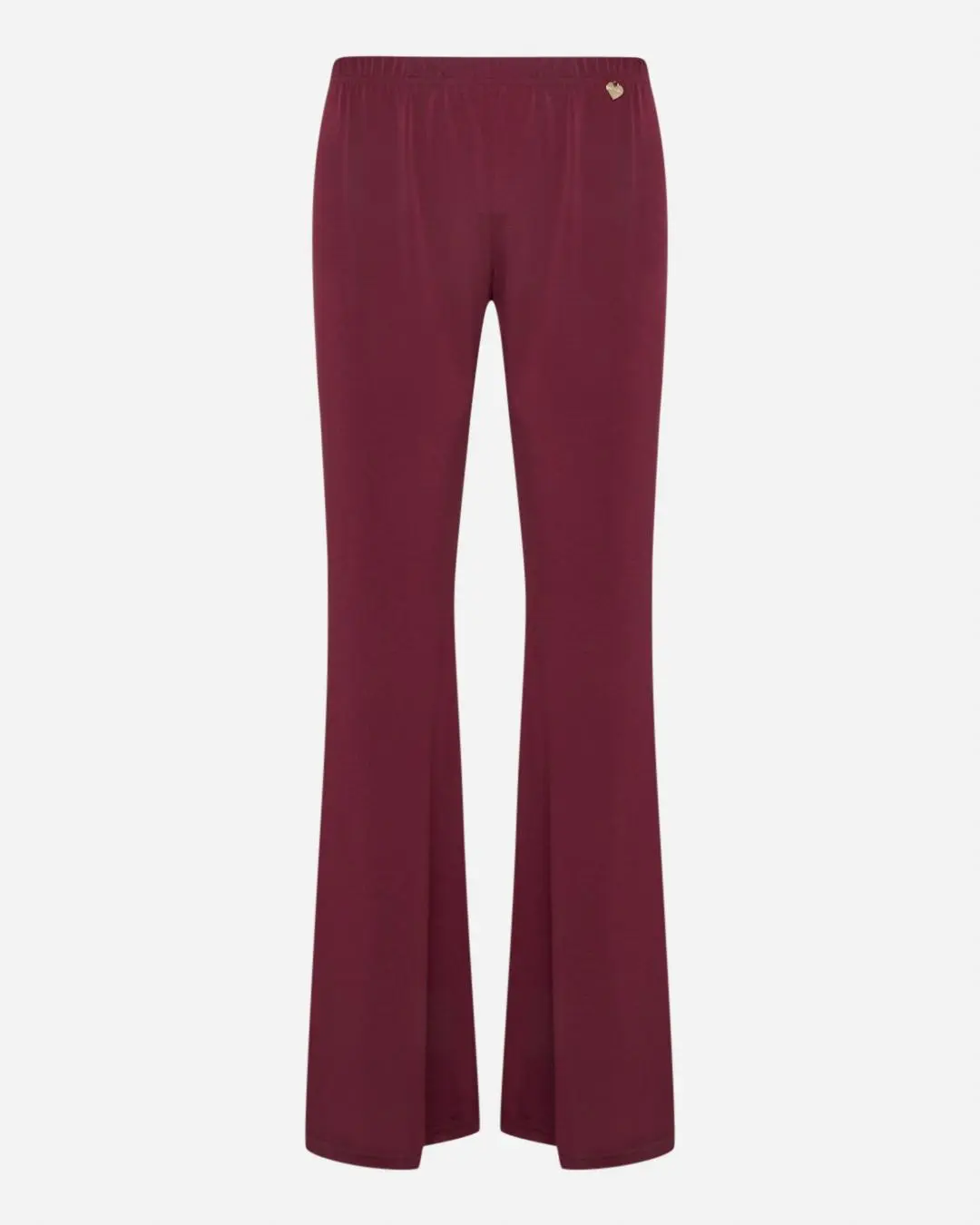 Pantalone flare PRUGNA - Image 2