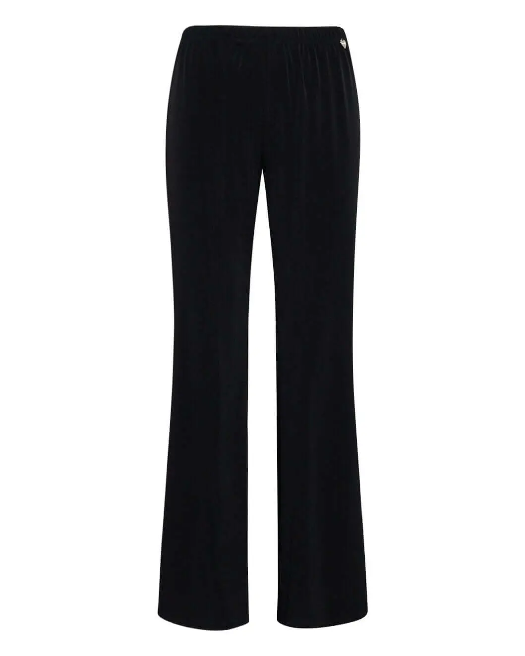 Pantalone flare NERO