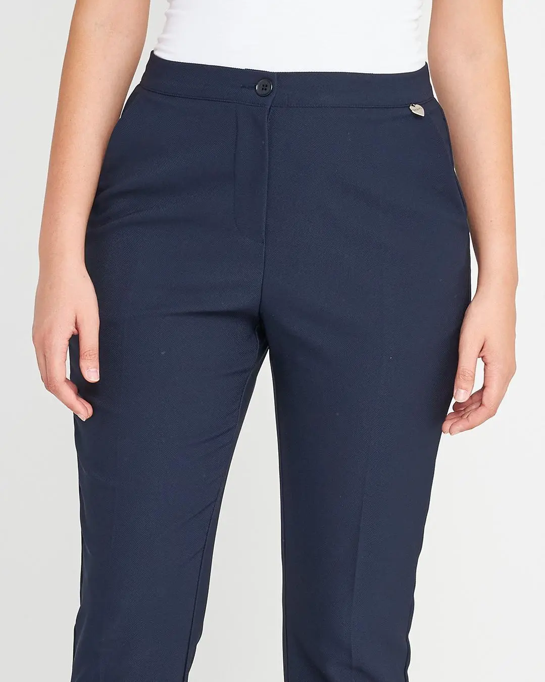 Pantalone capri Blu - Image 3
