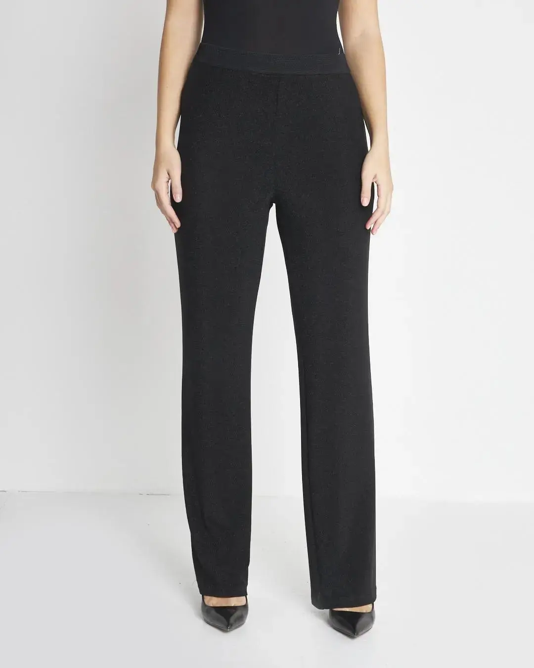 Pantalone lurex NERO - Image 2