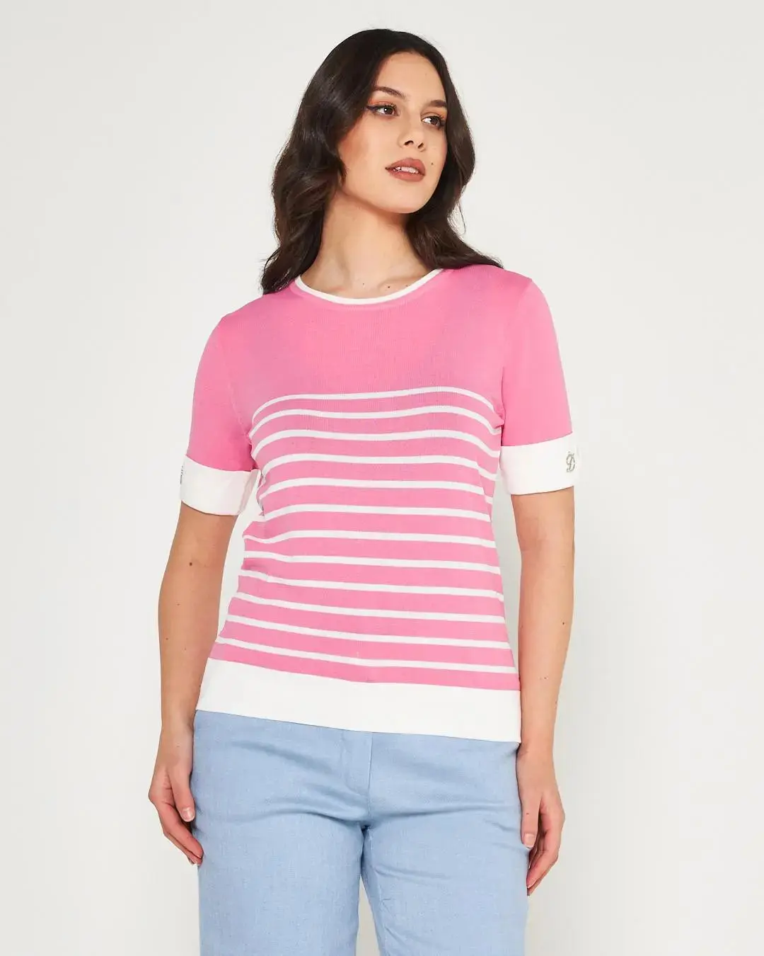 Maglia a righe ROSA BUBBLE - Image 4