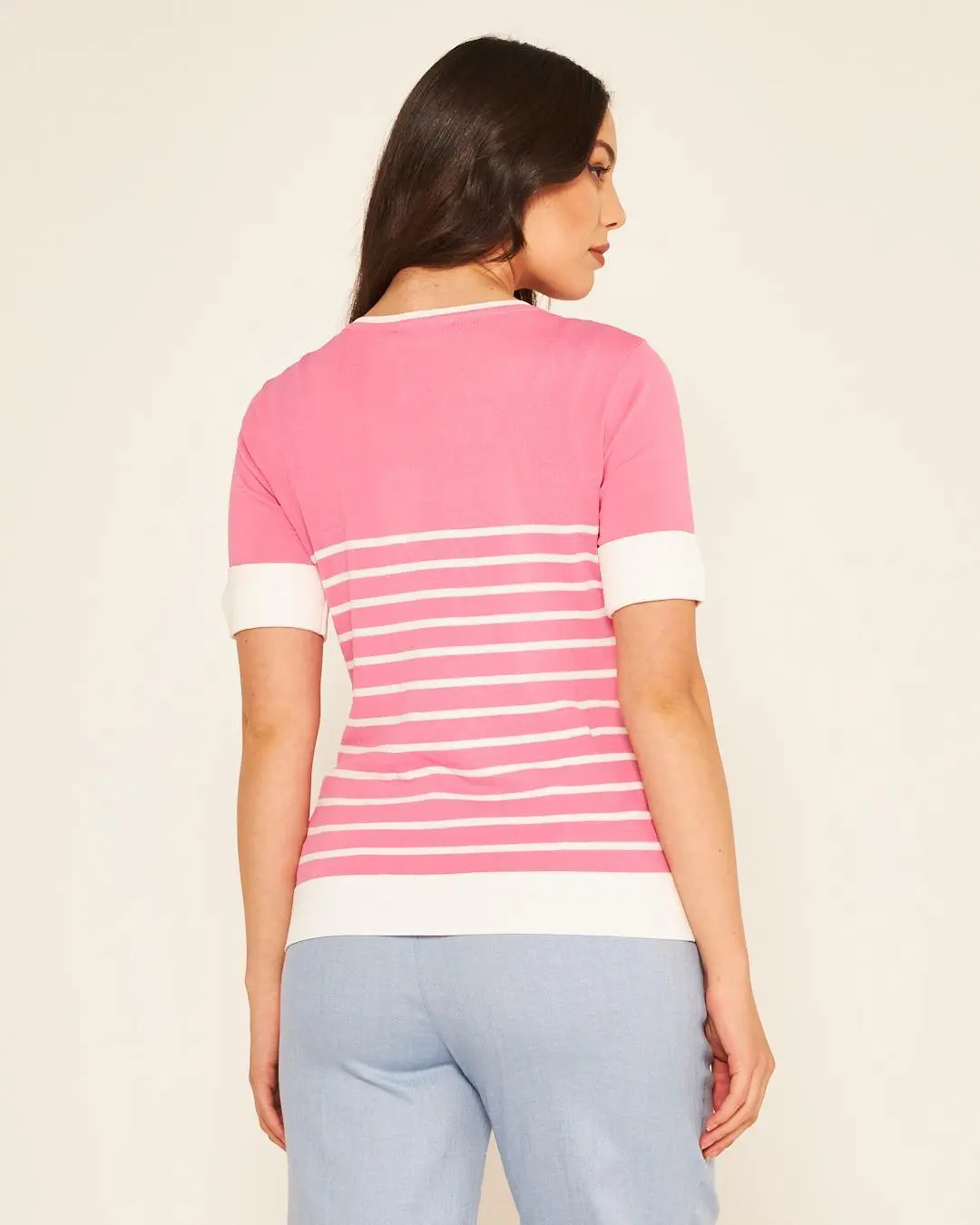 Maglia a righe ROSA BUBBLE - Image 5