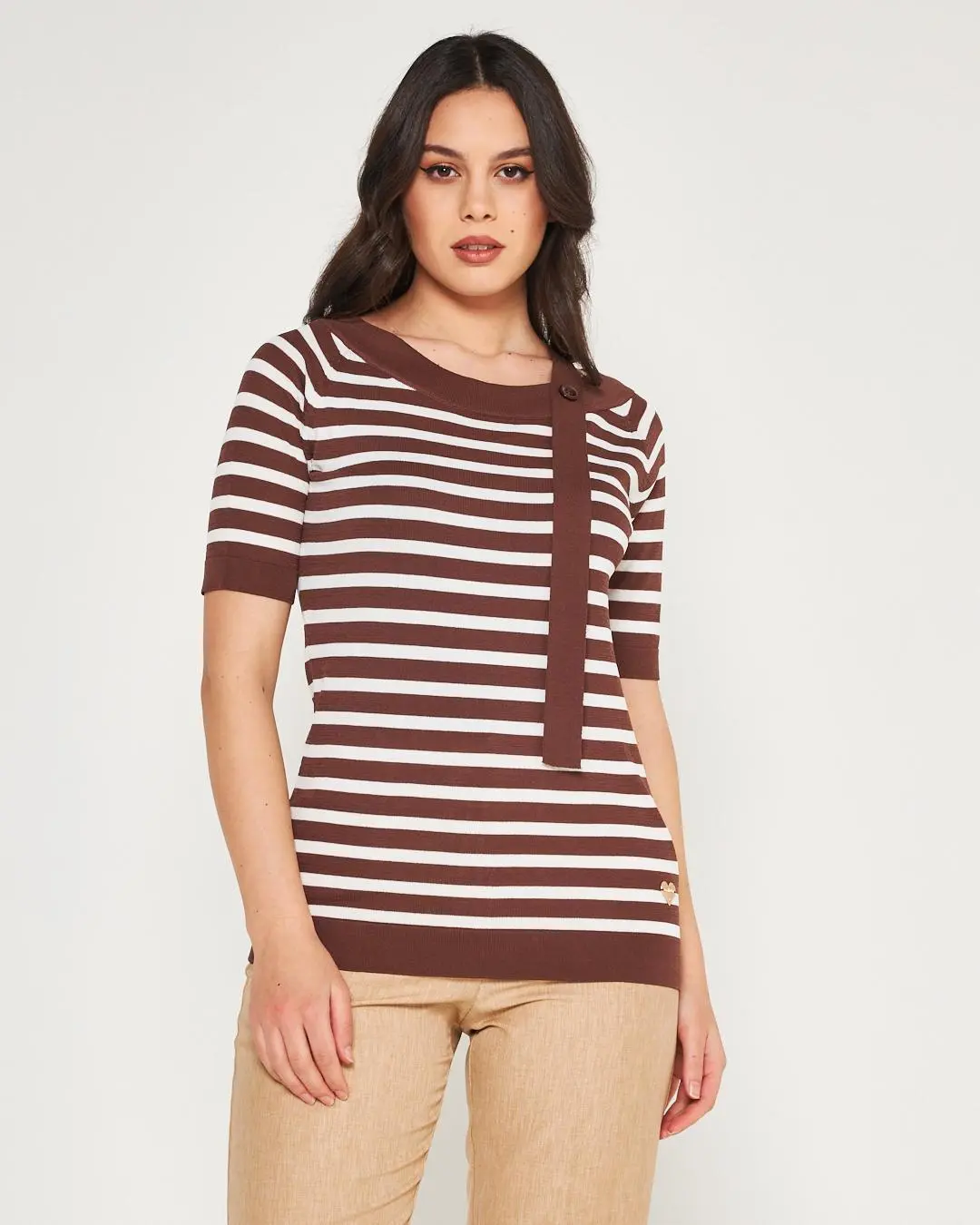 Maglia a righe CACAO