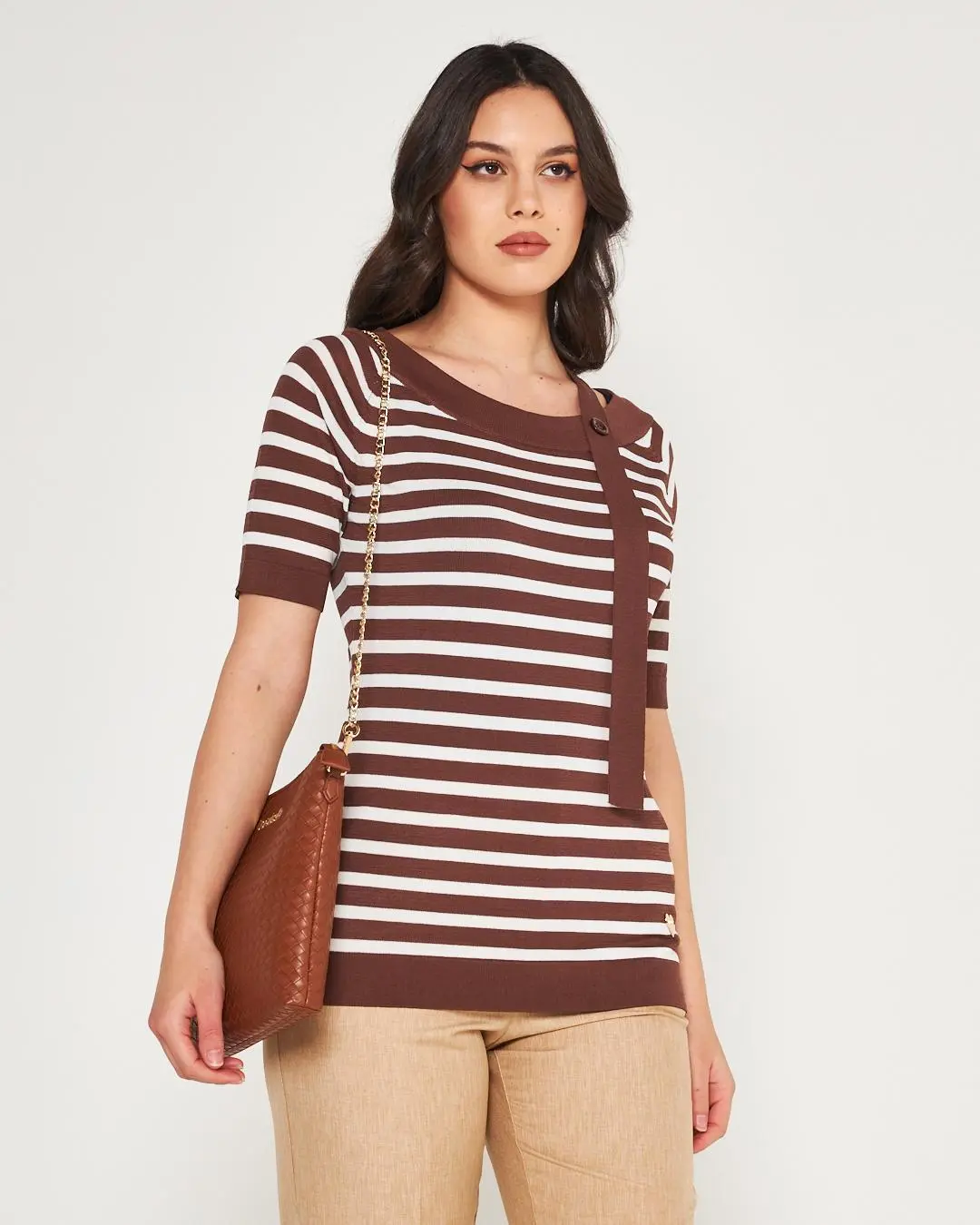 Maglia a righe CACAO - Image 3