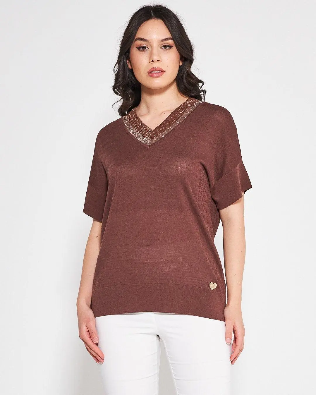 Maglia V CACAO - Image 4