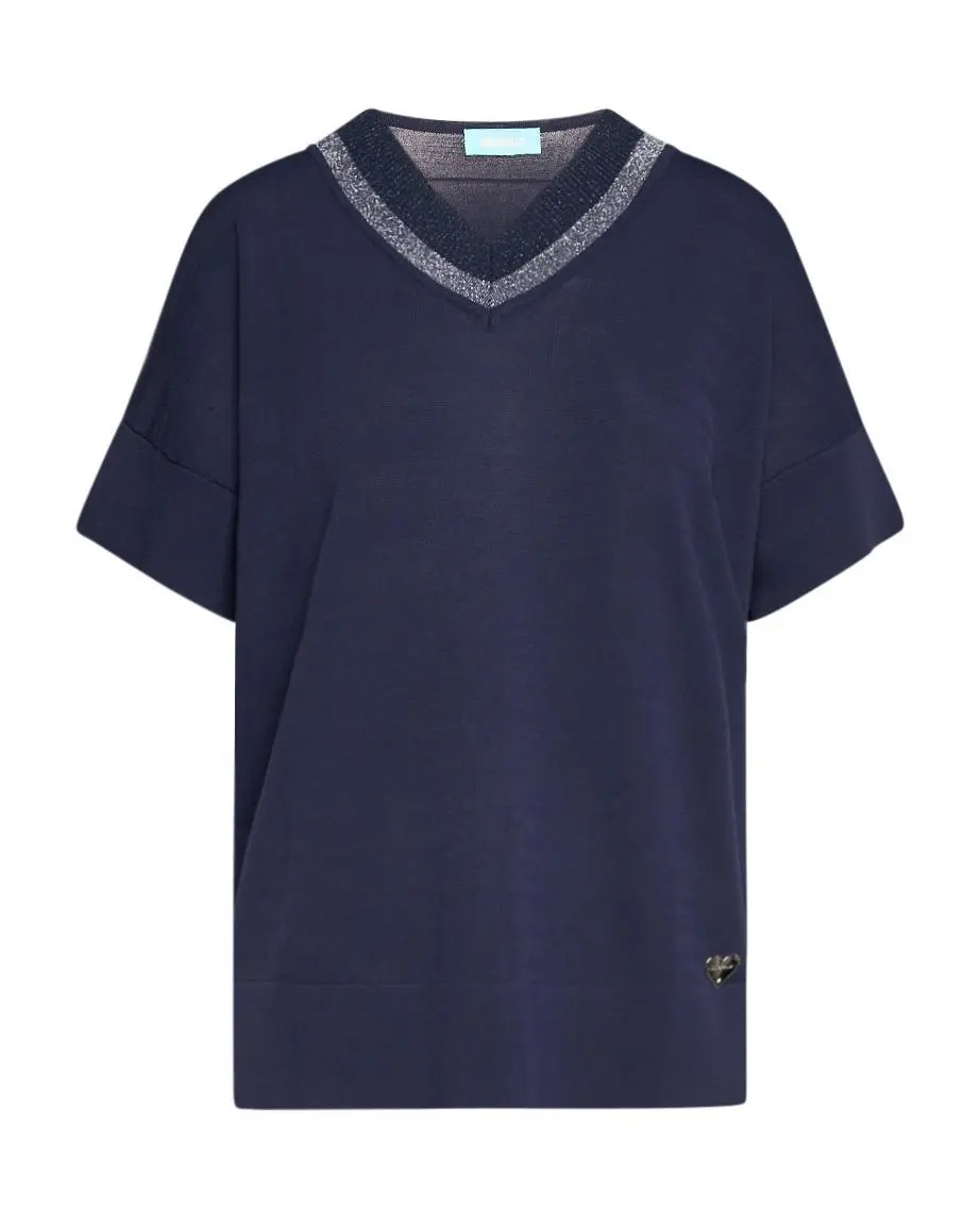 Maglia V BLUE NAVY - Image 2