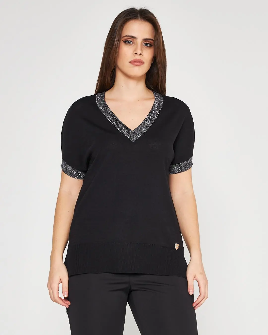Maglia V NERO