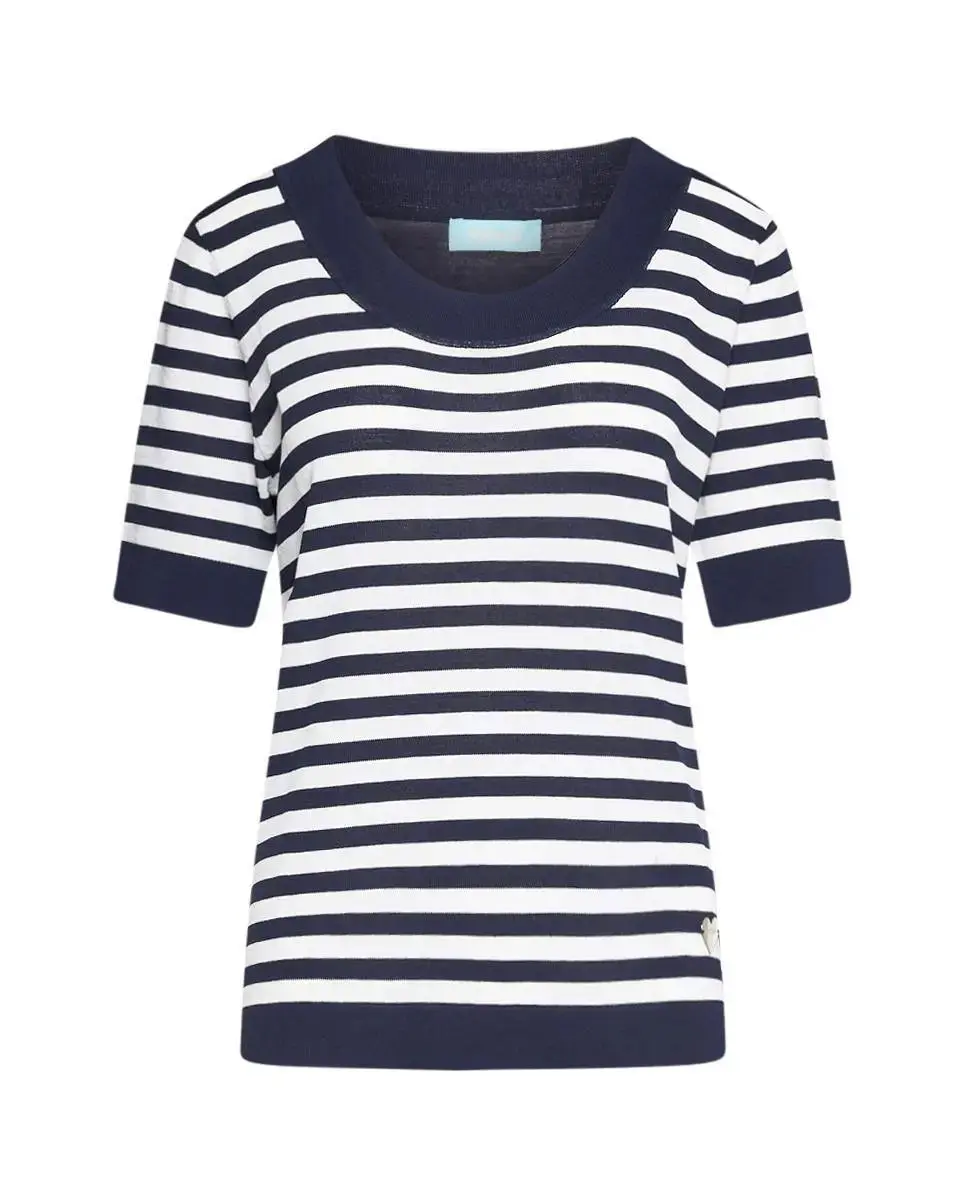 Maglia a righe BLUE NAVY