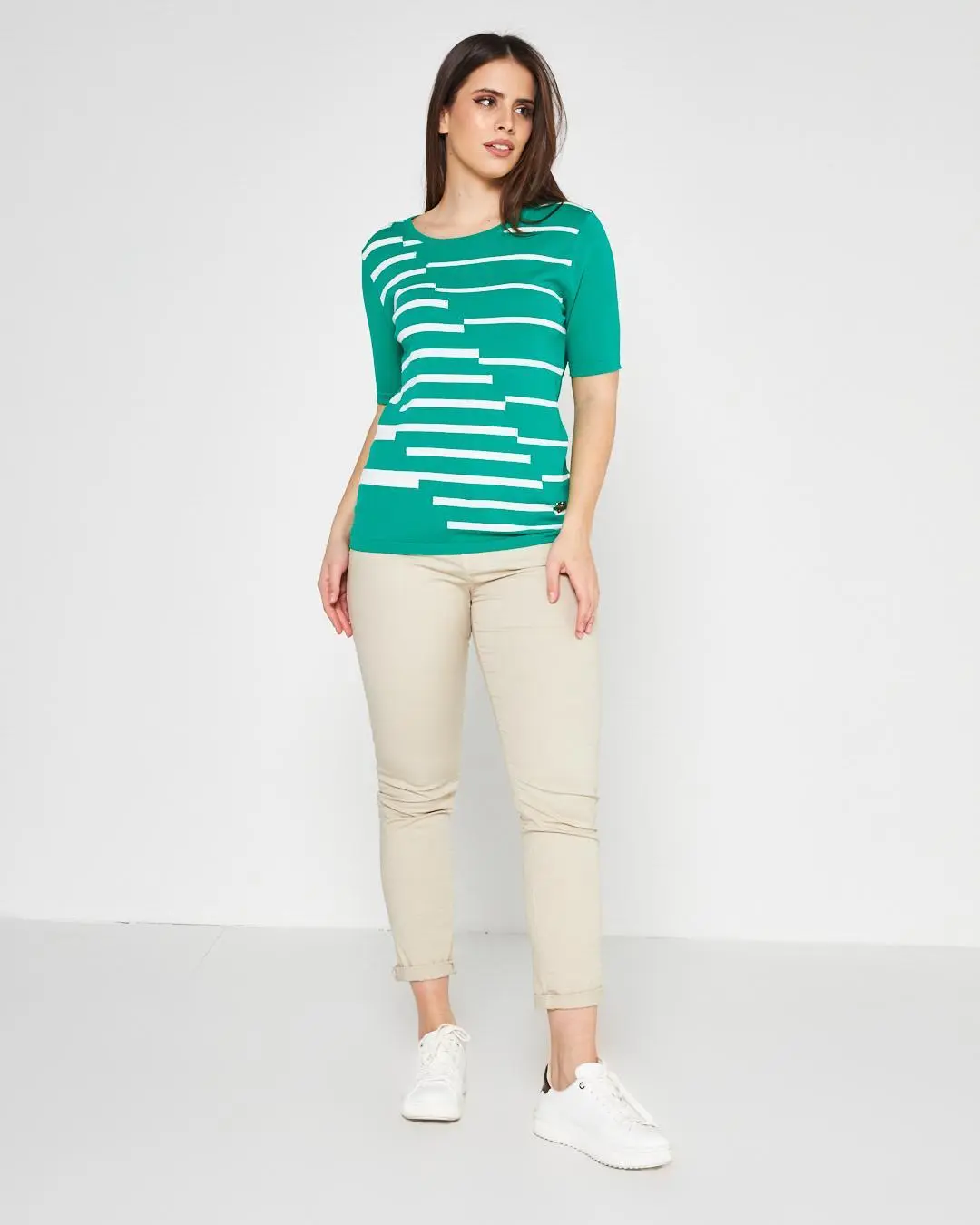 Maglia girocollo Verde - Image 5