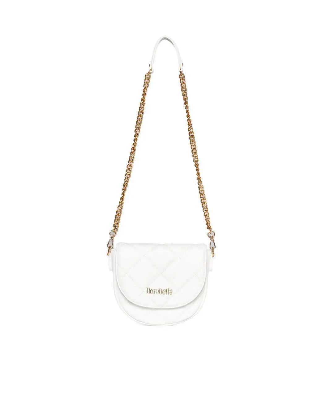 Borsa matelassè Bianco