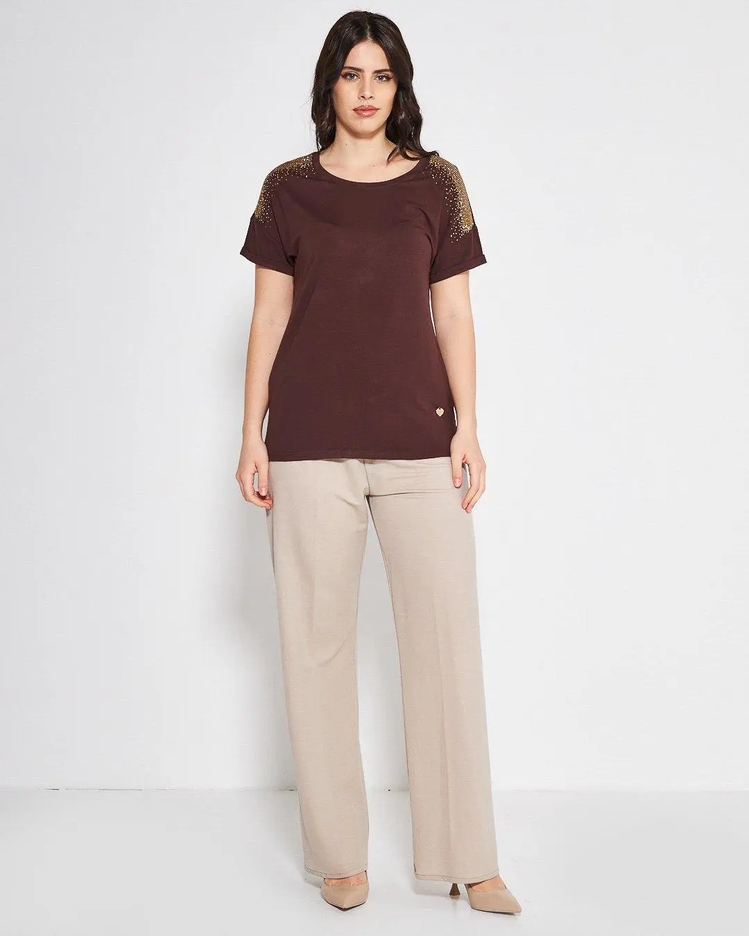 Kimono viscosa CACAO - Image 5