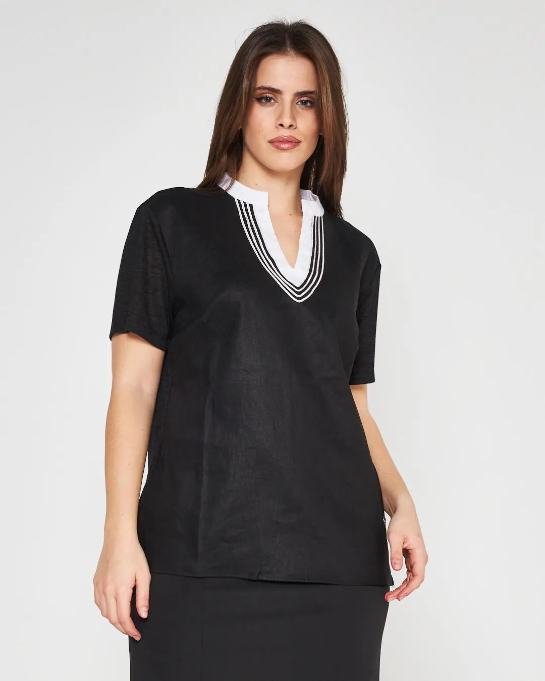 Blusa coreana BLACK - Image 3