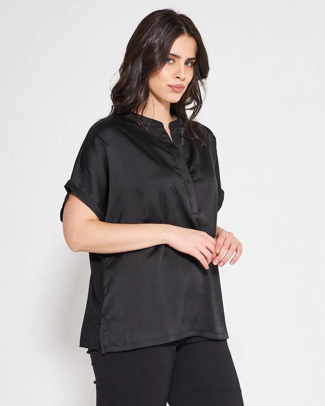 Blusa coreana BLACK - Image 3