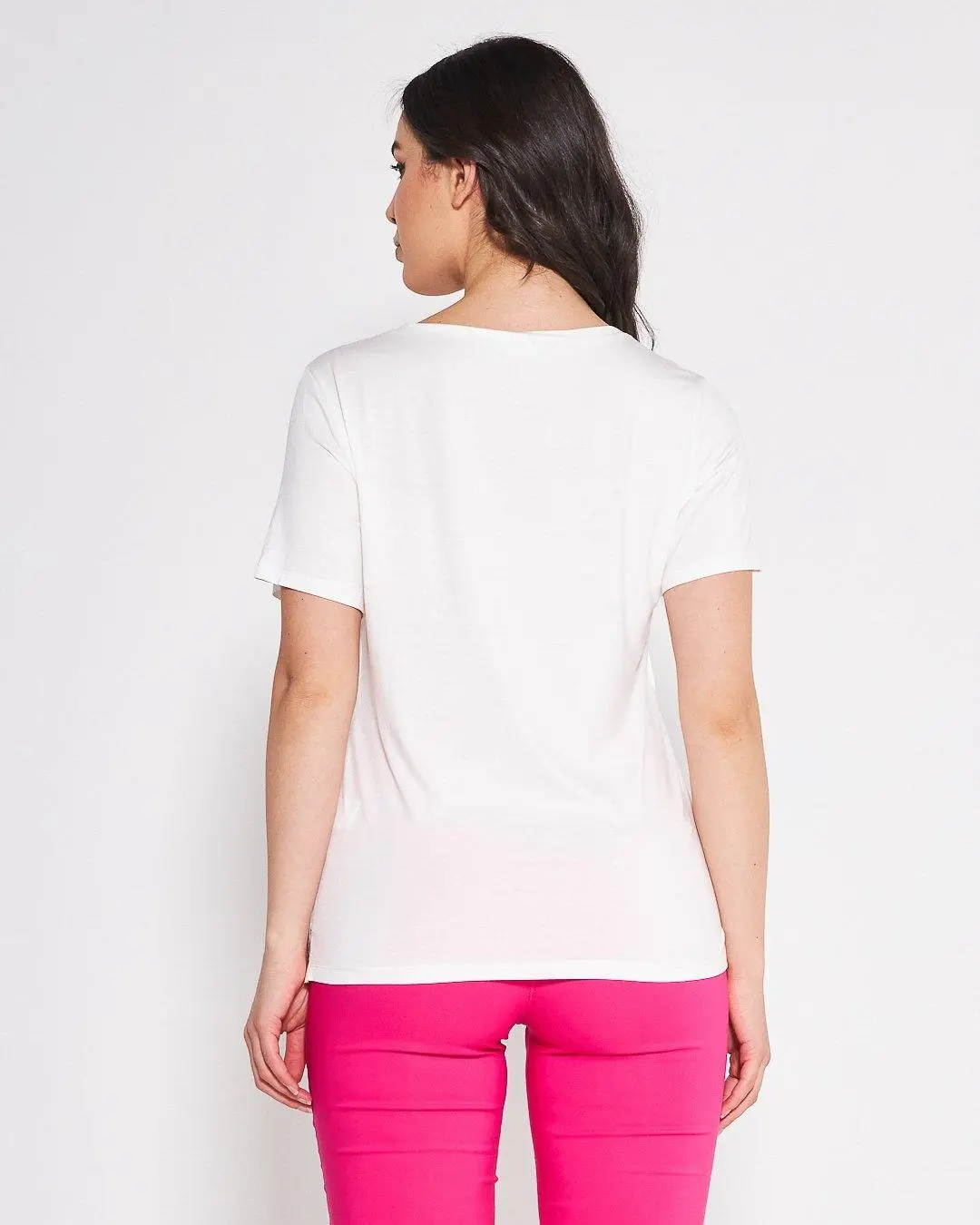 T-shirt girocollo WHITE - Image 5