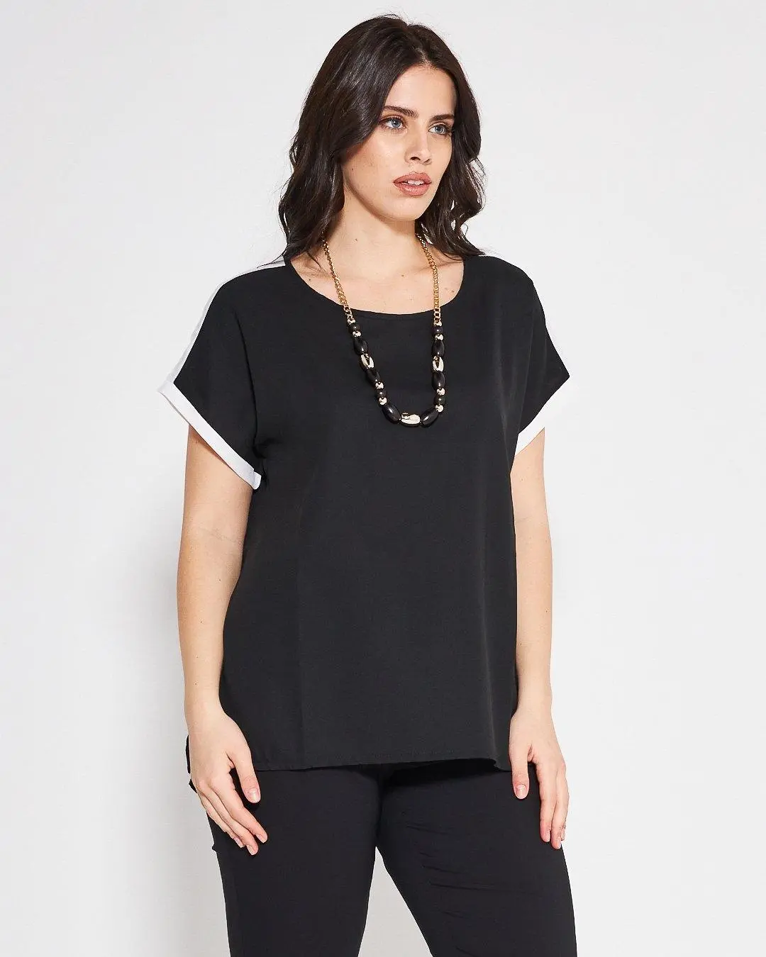 Blusa kimono BLACK - Image 3