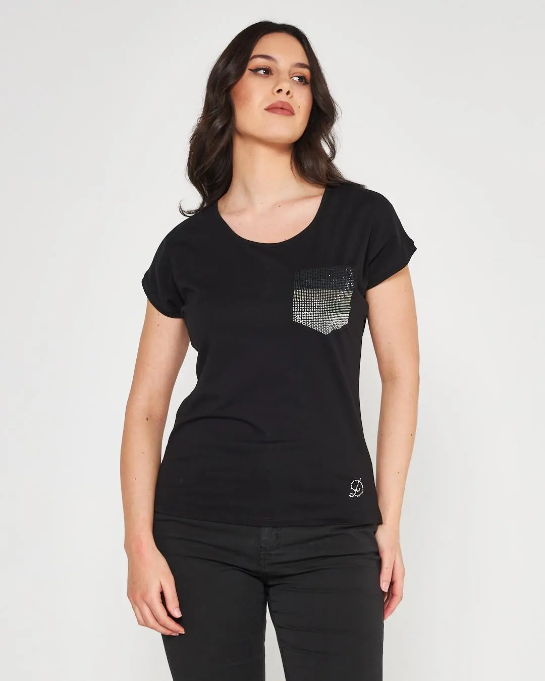 T-shirt cotone BLACK - Image 3