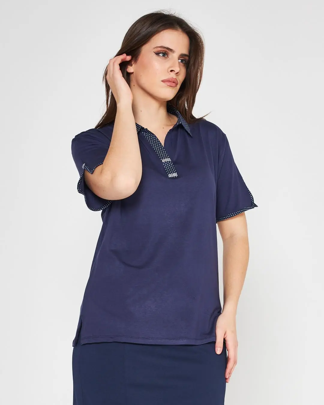 Polo pois Blu - Image 4
