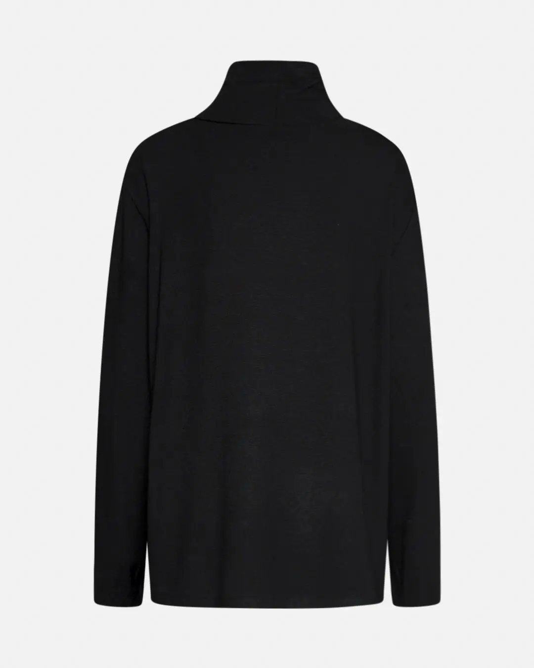 Maglia bottoni fantasia NERO - Image 2