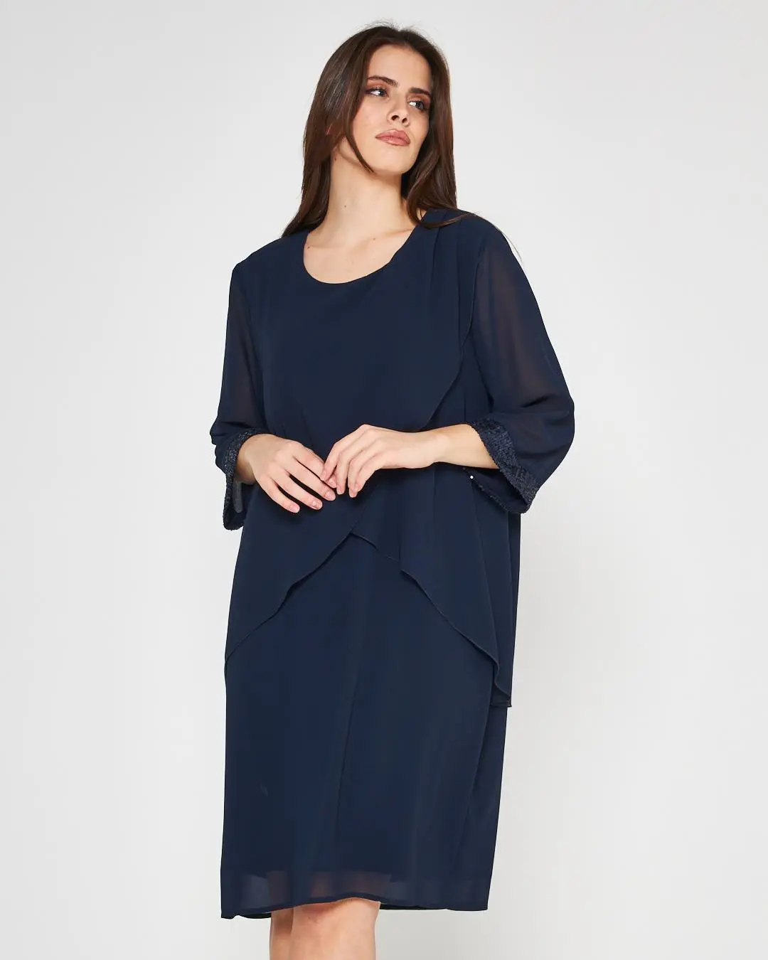 Abito paillettes Blu