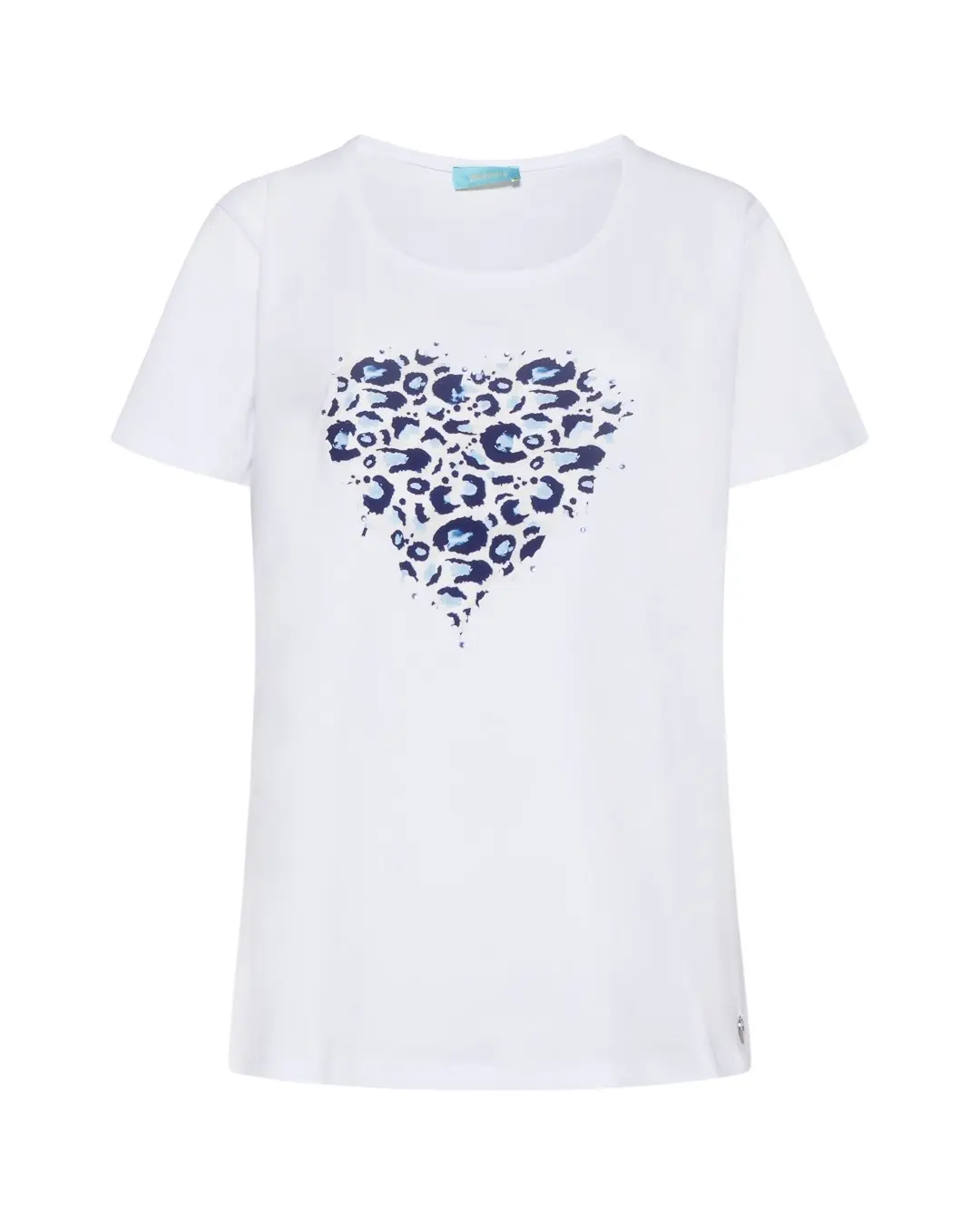 T-shirt animalier Bianco
