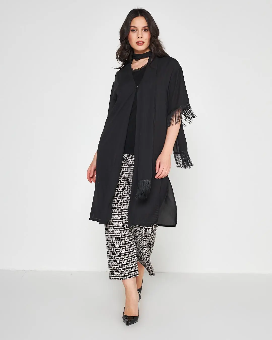 Spolverino foulard Nero - Image 5