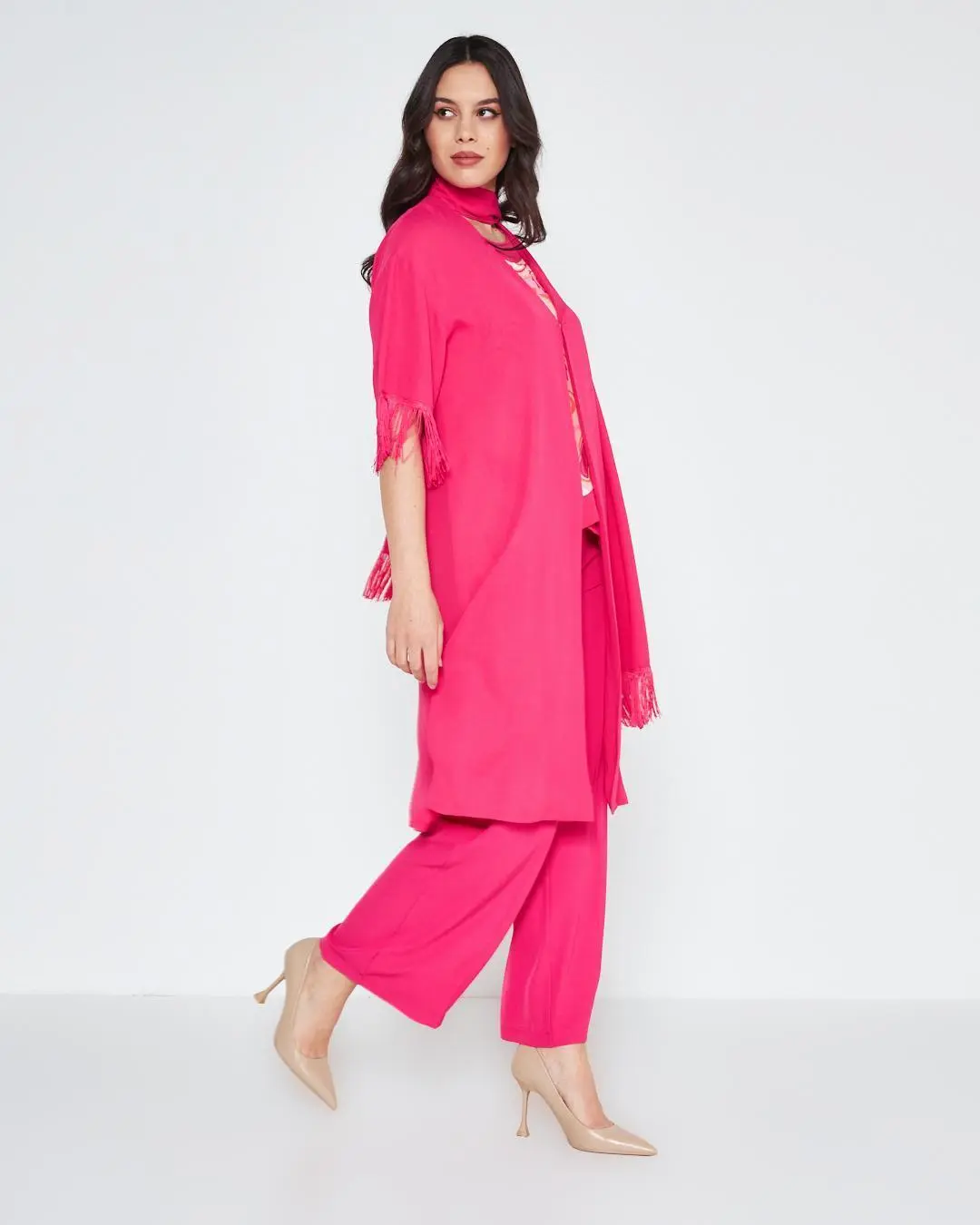 Spolverino foulard Fucsia - Image 5