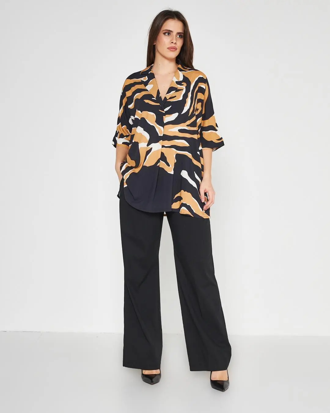 Pantalone cotone NERO - Image 4