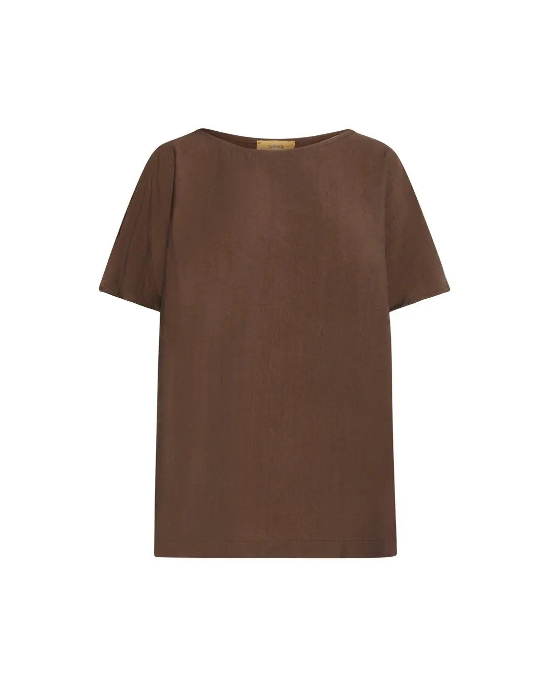 Blusa con dettaglio spacchi MORO