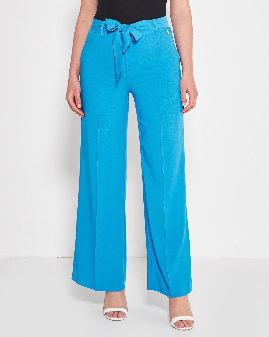 Pantalone con fusciacca TURCHESE
