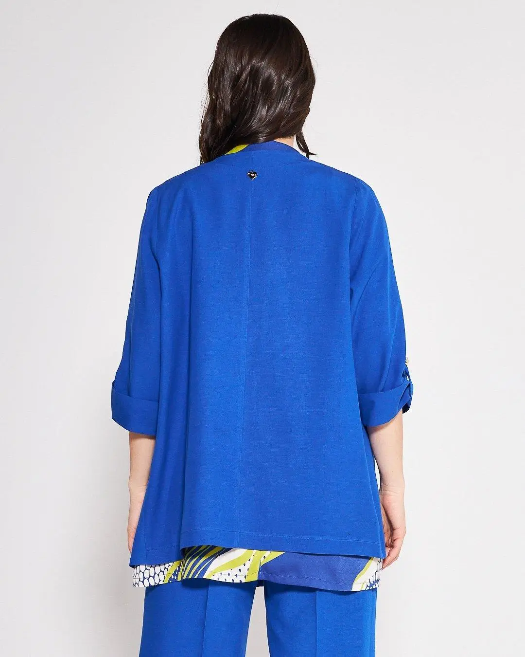 Giacca sciallata BLU-ROYAL - Image 4